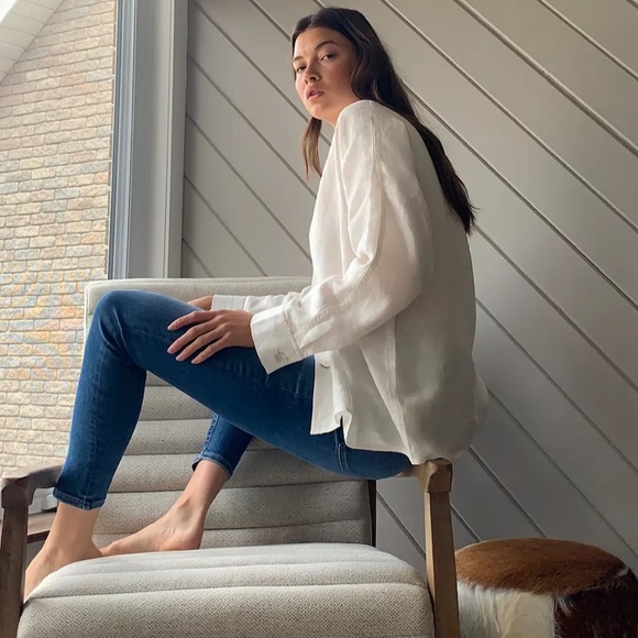 Wilfred new flowy button up - Picture 2 of 7